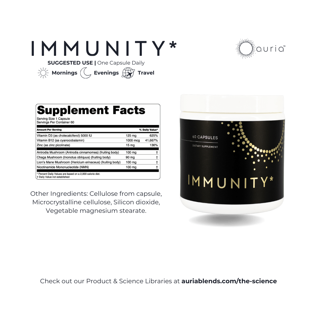 Immunity Supplement Facts & Suggested Use