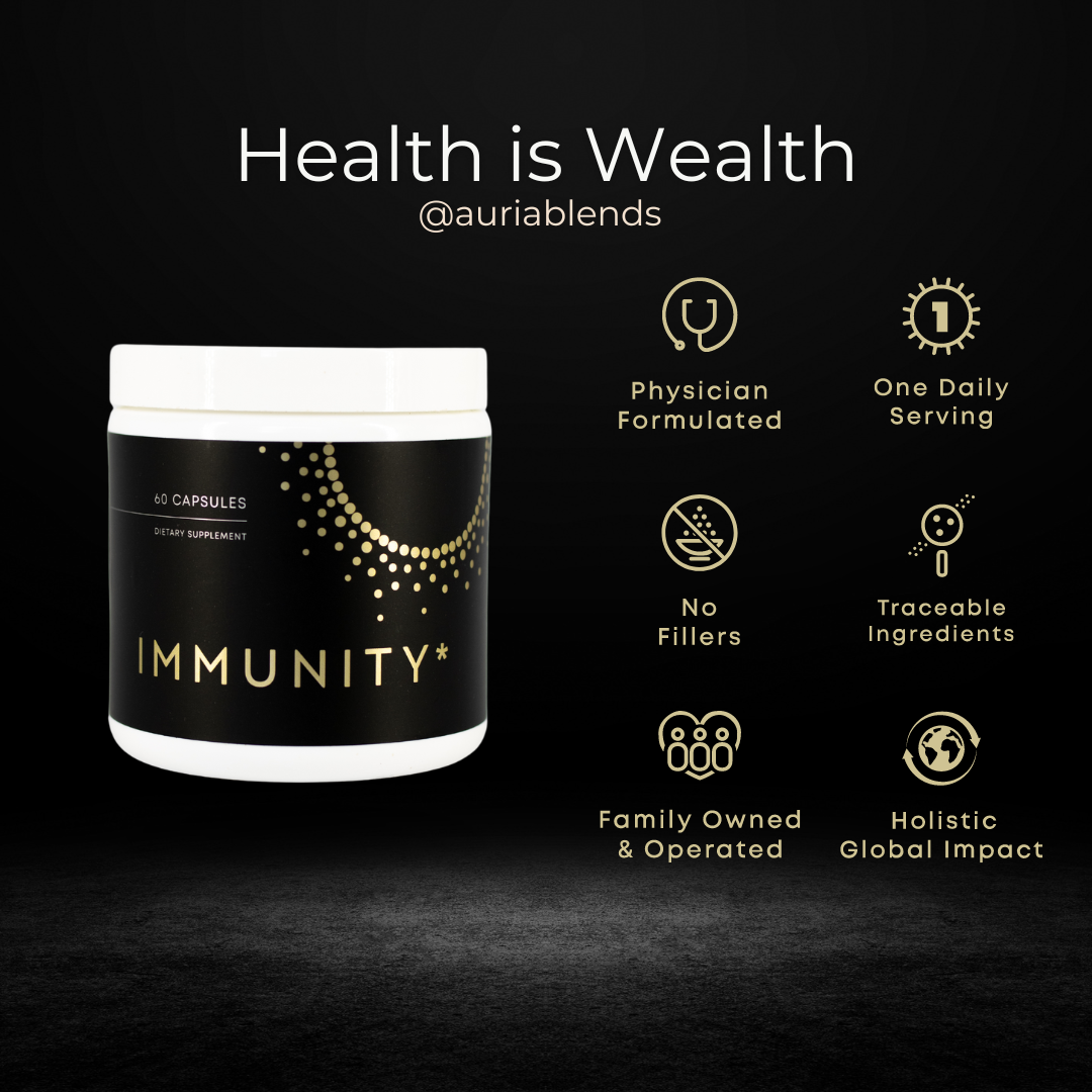 Immunity* Blend The auria™ Difference